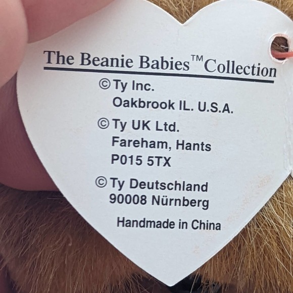 TY Roary The lion Bean Baby with tags - Picture 3 of 9